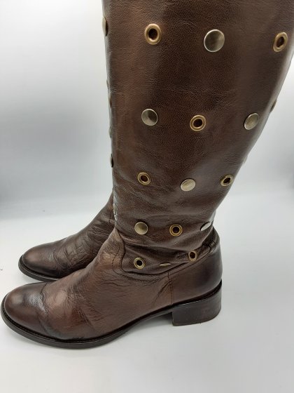 bottes rosemetal marron de seconde main