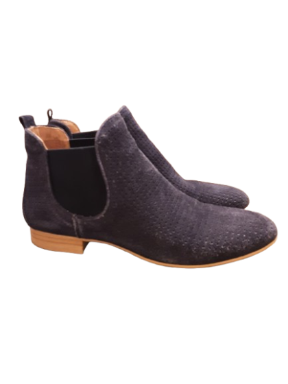 Bottines bleues marine de seconde main