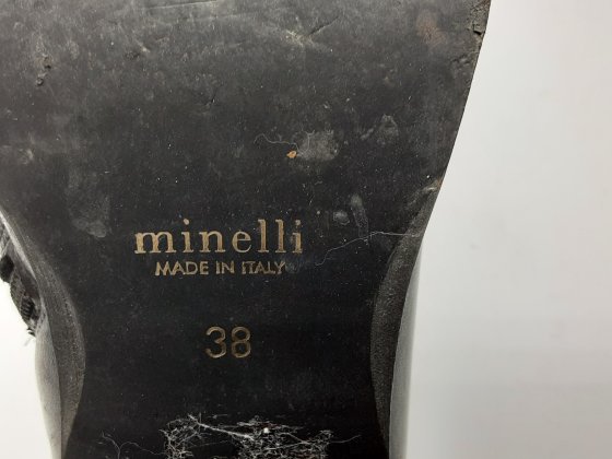 Boots Minelli Noires de seconde main