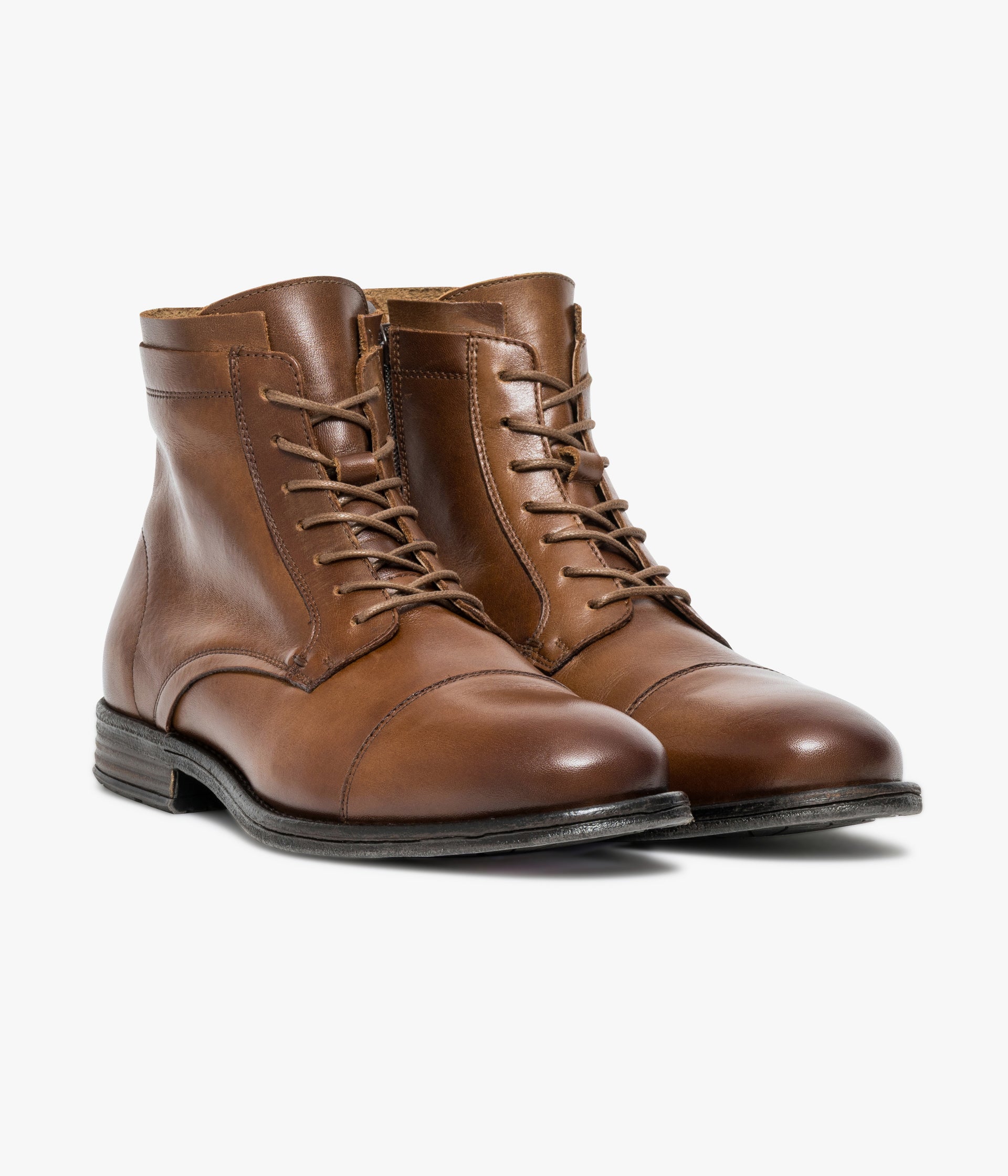 BOOTS RAFQA COGNAC