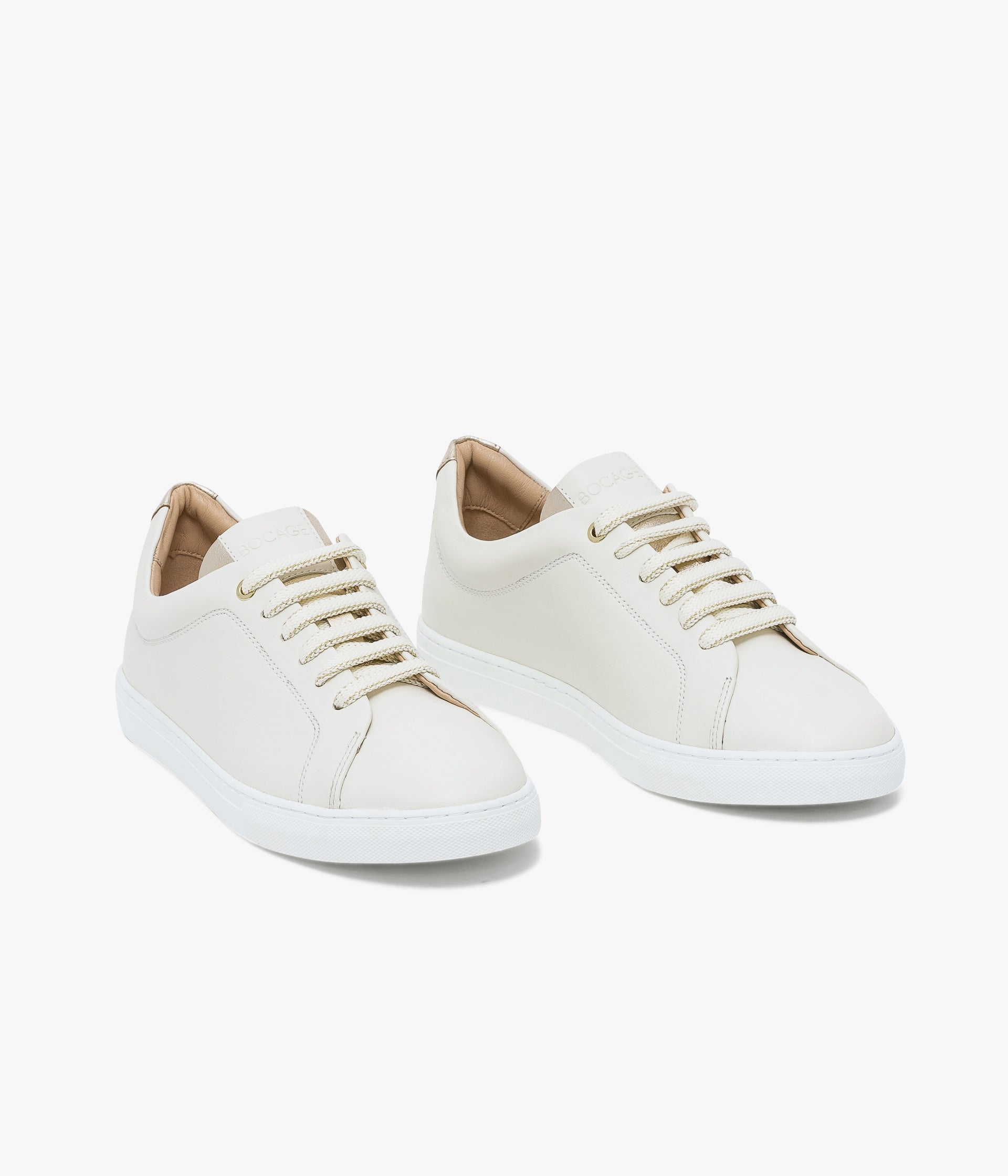 BASKET BASSE LOUISY BLANC