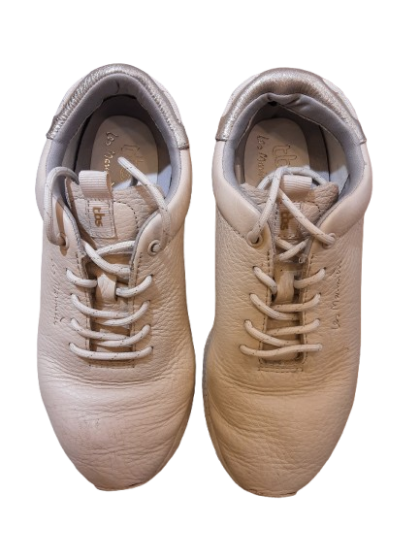 Basket TBS marinière beige de Seconde Main