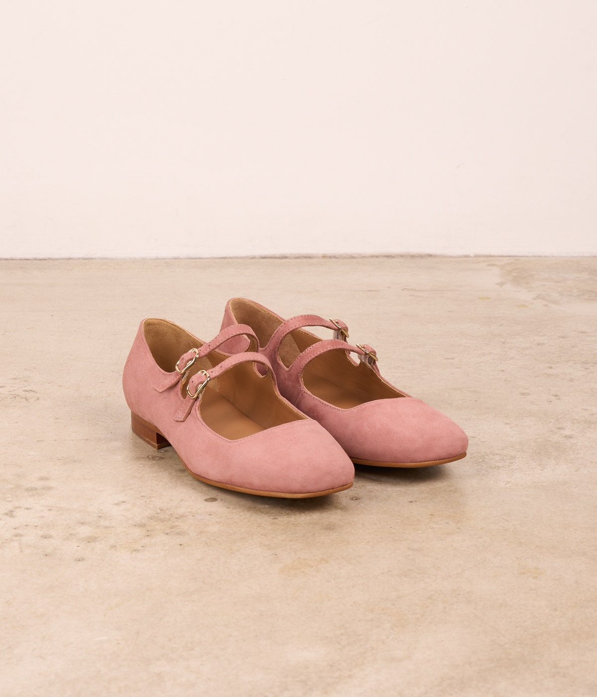 BALLERINE AURELLA VIEUX ROSE