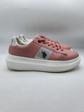 Baskets US POLO roses de seconde main