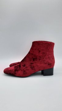 bottines rouge mango de seconde mains