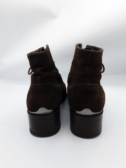 Bottines DE MARQUE INCONNUE chocolat de seconde main