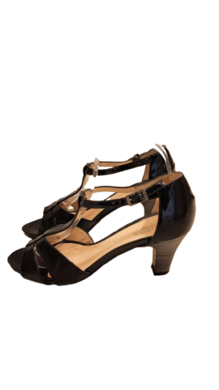 Sandales à talon noires de seconde main de la marque Calou
