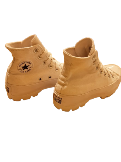 Basket montante blanche CONVERSE de seconde main