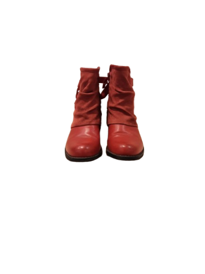 Bottines rouges de seconde main