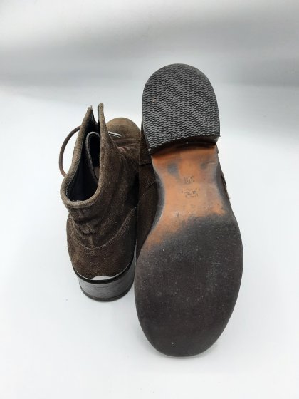 Bottines DE MARQUE INCONNUE chocolat de seconde main