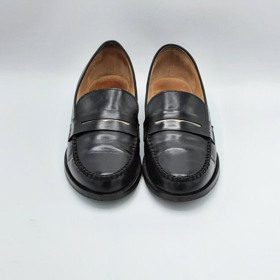 Mocassin noir de seconde main
