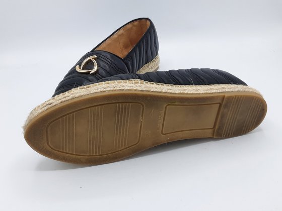 Espadrille noir 39  Kanna de seconde main
