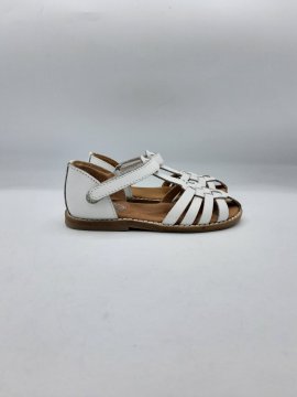 Sandales BUGGY SHOES blanches de seconde main