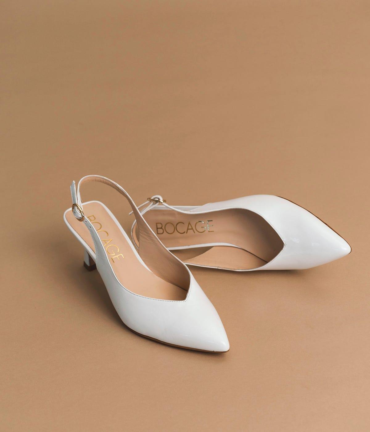 SLINGBACK DOLLY BLANC
