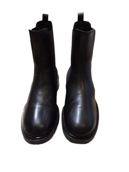 Bottines plates noir ERAM de seconde main