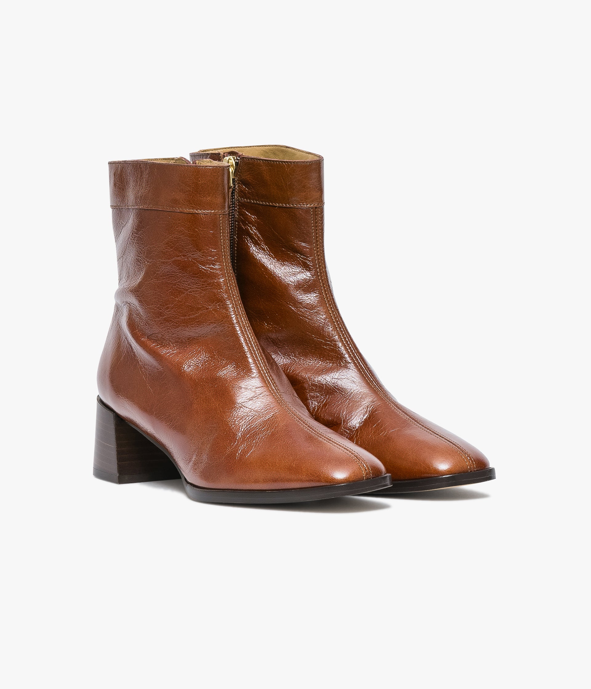 BOOTS TAMARA COGNAC VINTAGE