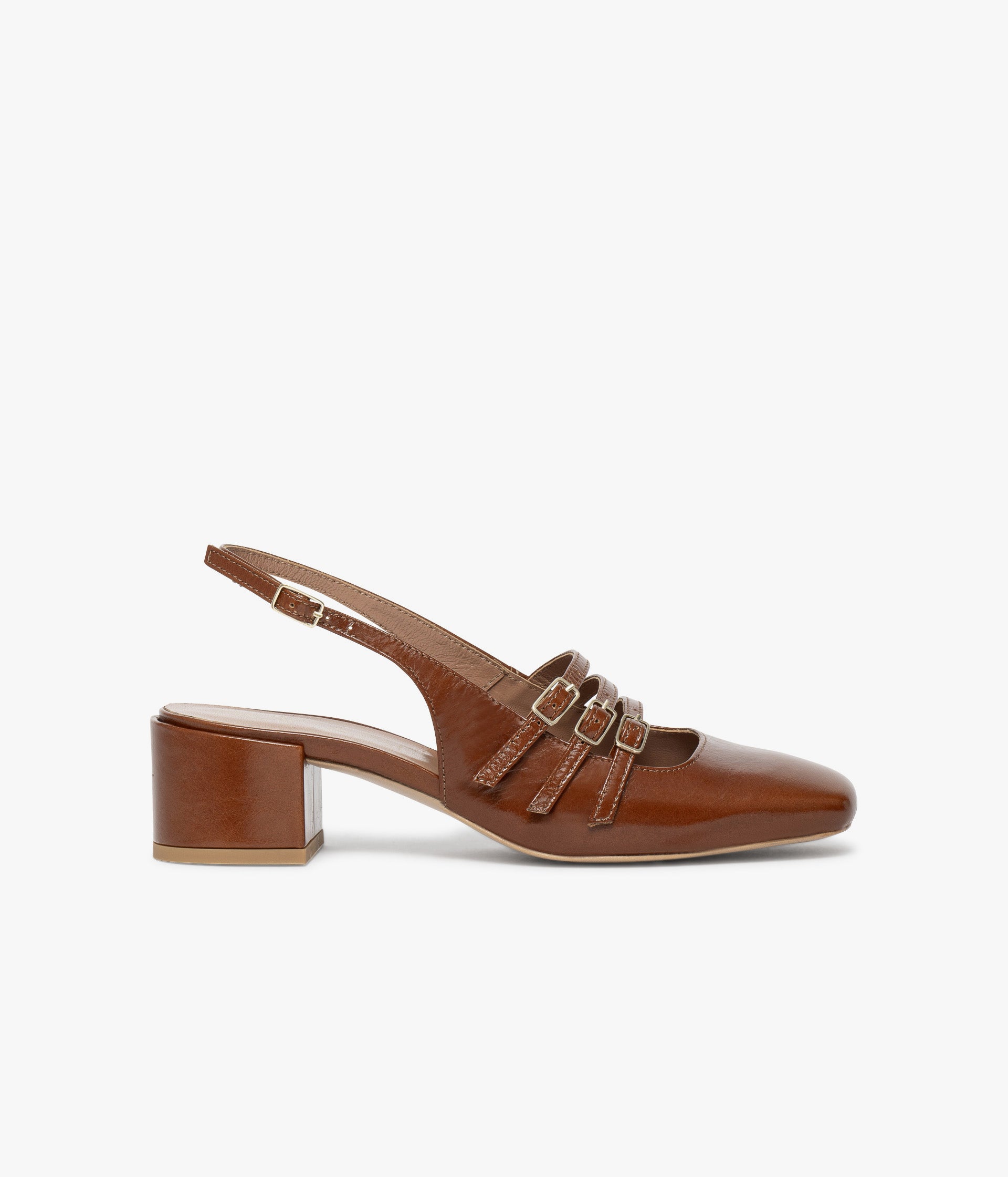 SLINGBACK DEMI CAMEL