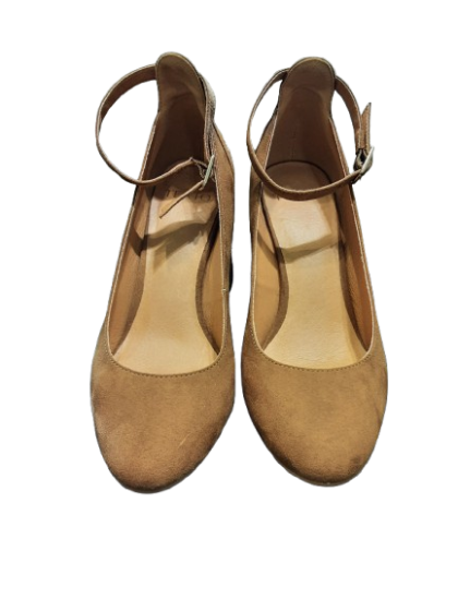 Espadrilles Camel a talons TESTO De Seconde Main