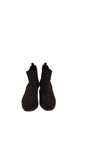 Bottines chelsea noir cloutees daim bon etat pointure 38