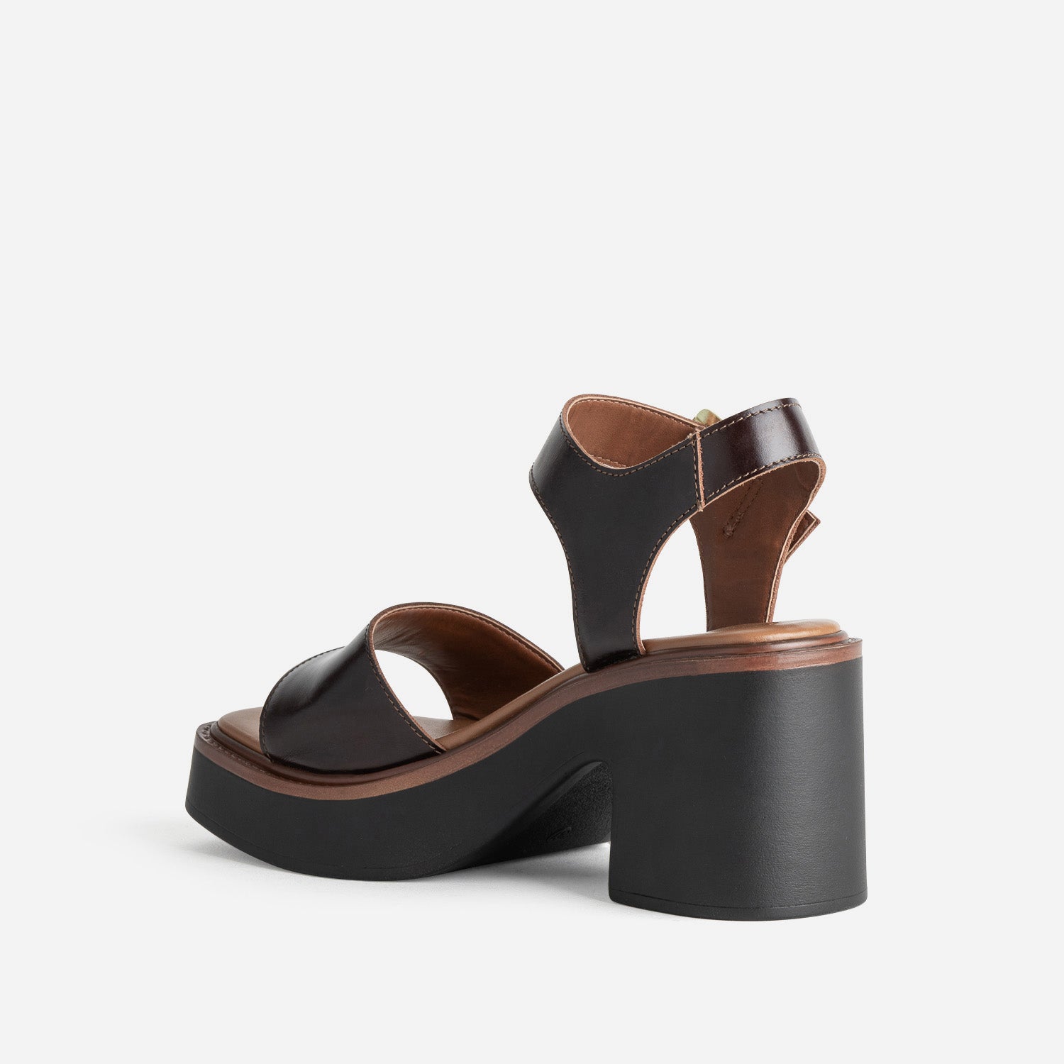 SANDALE GLODIE MARRON