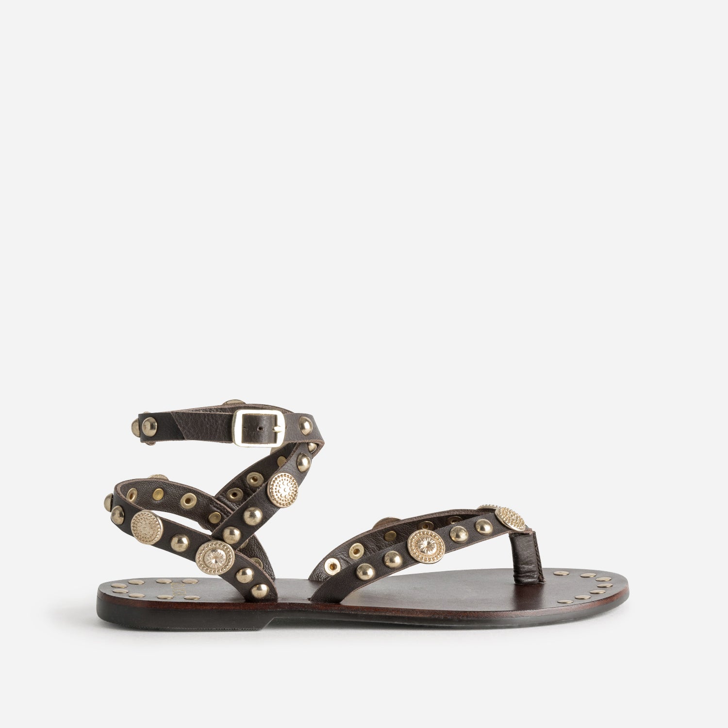 SANDALE NAFISSA CHOCOLAT