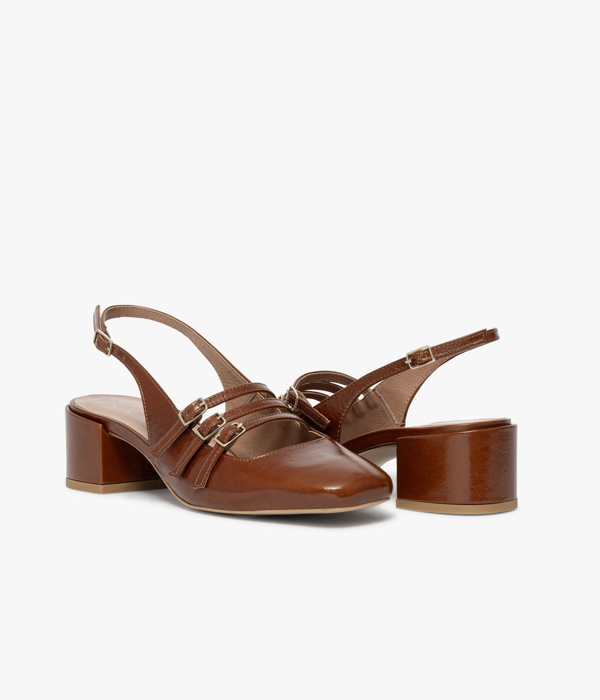 SLINGBACK DEMI CAMEL