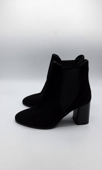 Bottine en velour