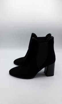 Bottine en velour