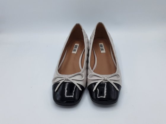 Ballerine à talon crème 37  Bibilou de seconde main