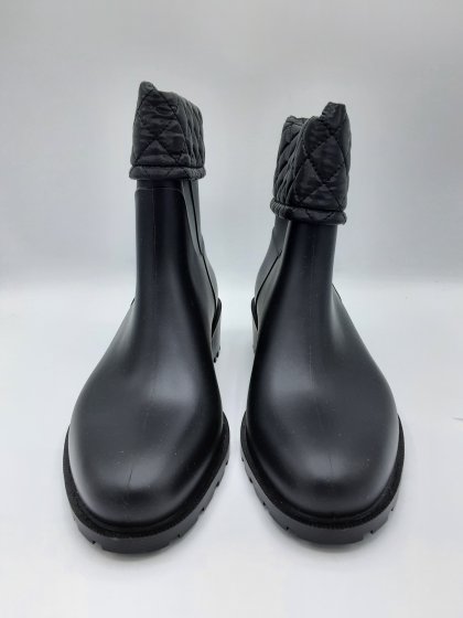 Bottines de pluie ERAM noires de seconde main