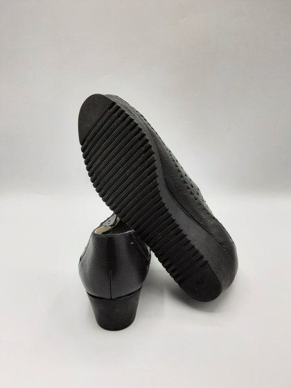 Mocassins DE MARQUE INCONNUE noirs de seconde main