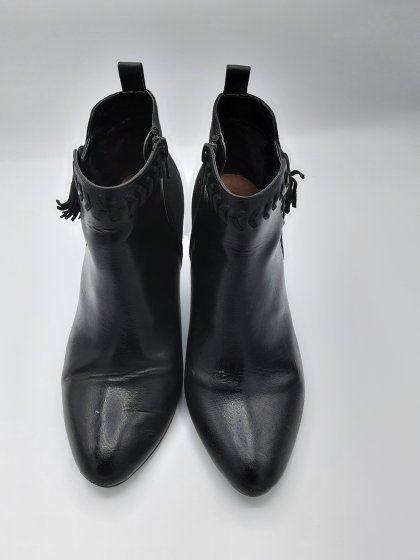bottines noires d'occasion