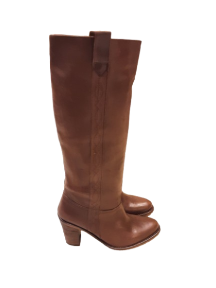 bottes marron de seconde main