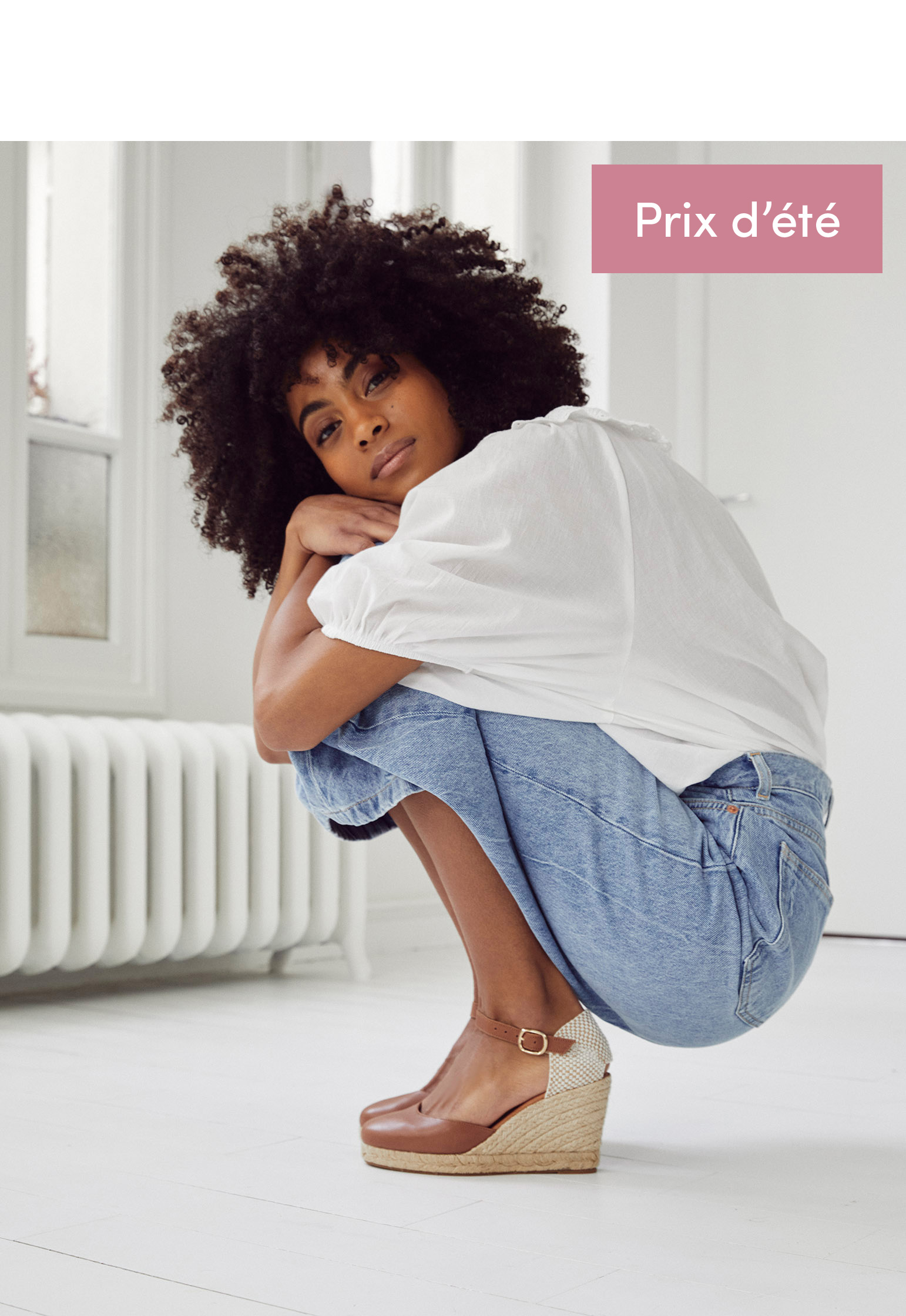 ESPADRILLE CONSTANCE COGNAC