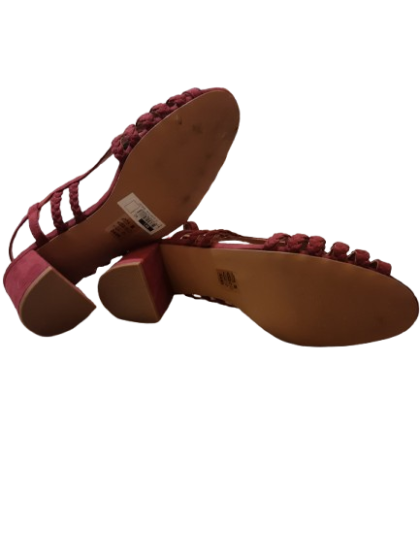 ESCARPIN SLINGBACK TERRACOTA ERAM DE SECONDE MAIN