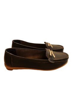 Mocassin en cuir Marine De Seconde Main
