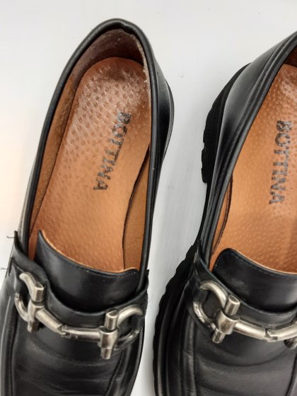mocassin Bottina noir de seconde main