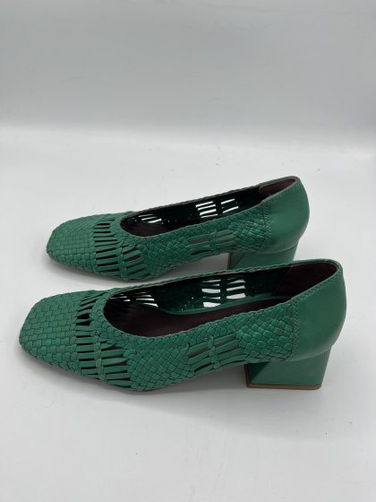 Escarpins vert Bocage