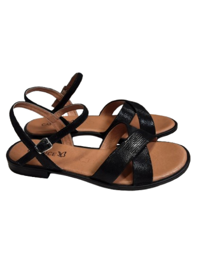Sandales en cuir noires - CAPRICE T40 de seconde main