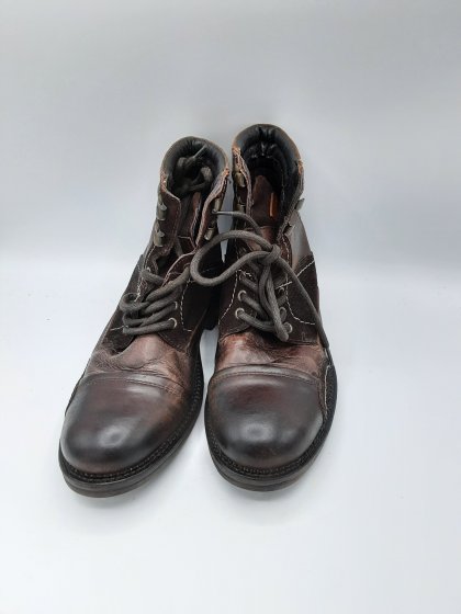 boots marron de seconde main