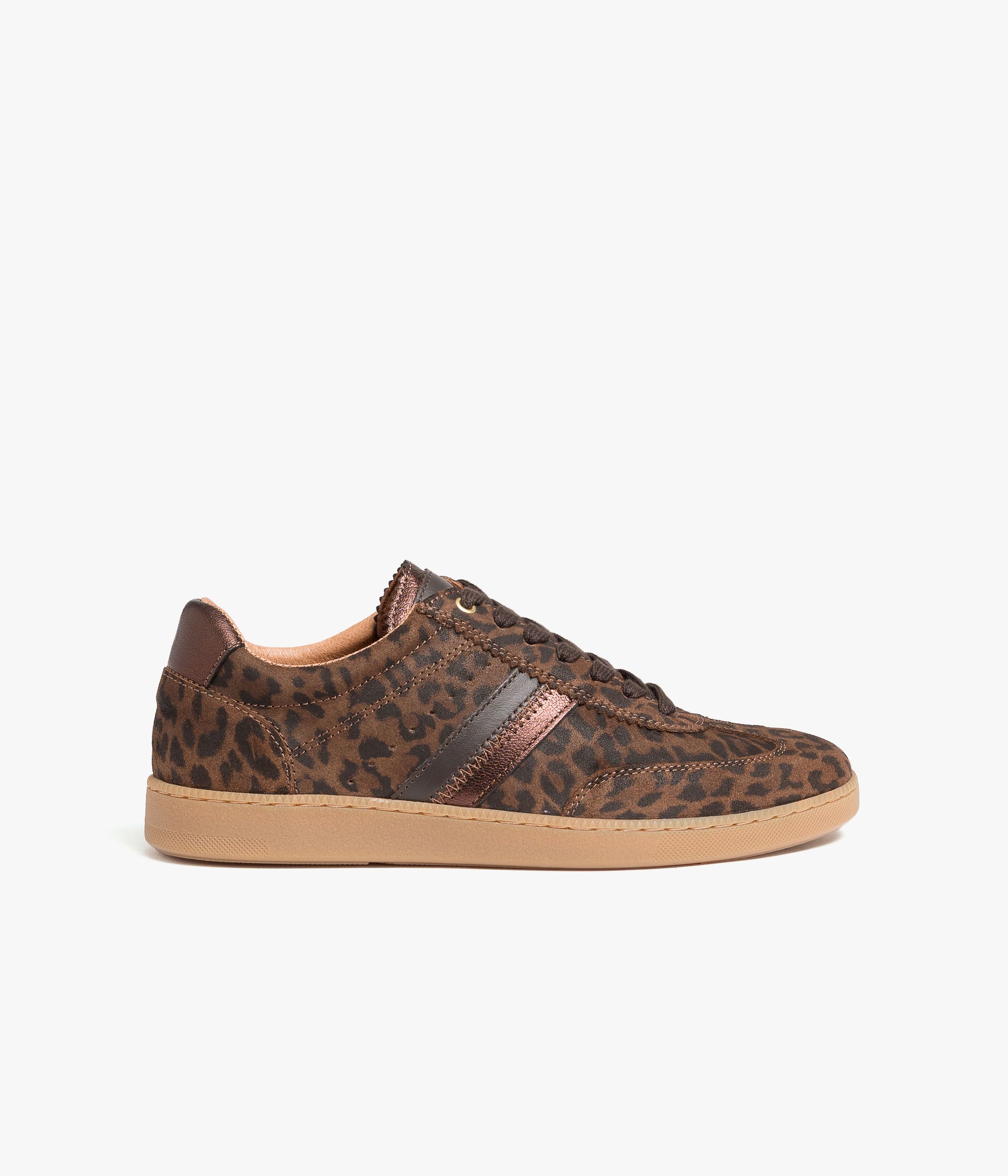 TENNIS LELLIA LEOPARD MARRON