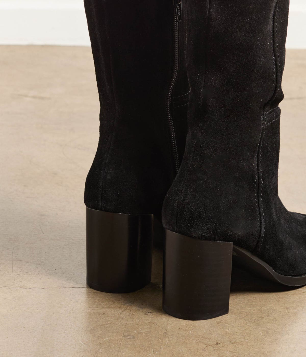 BOTTE À TALON COME NOIR