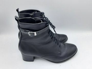 bottines noir de seconde main