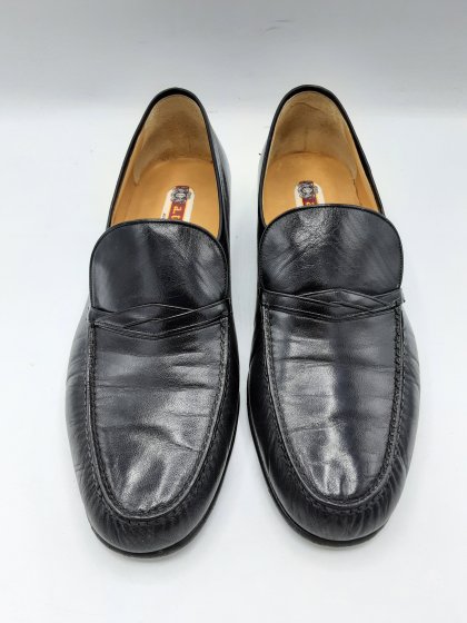 Mocassins A.TESTONI noirs de seconde main