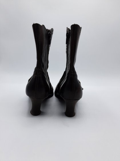 Bottines cuir femme