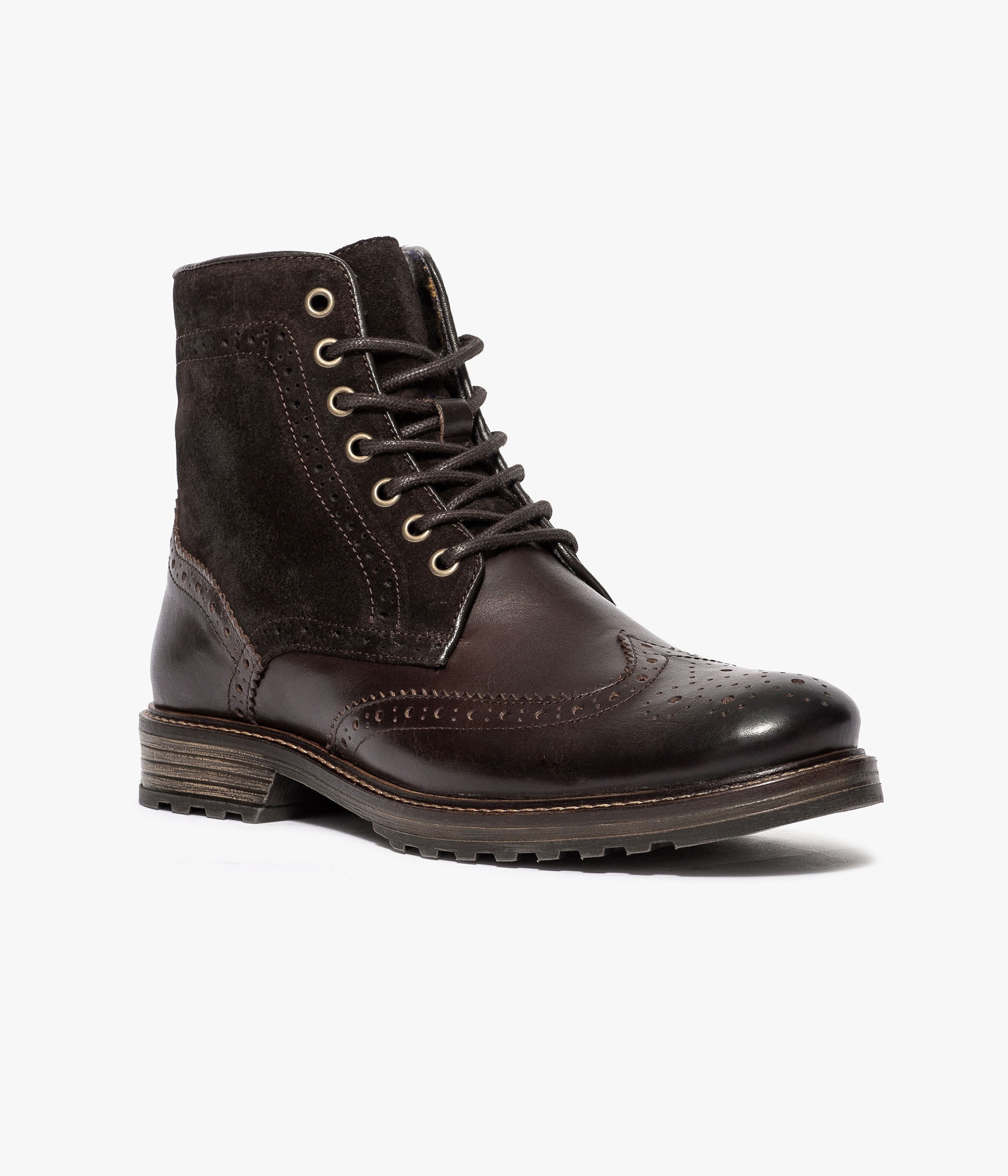 BOTTINE RUSIO MARRON FONCE