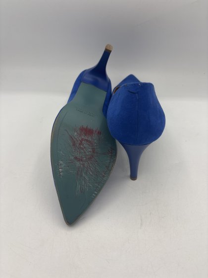 Escarpins GIULIA bleus de seconde main