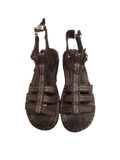 Sandales Spartiates marron chocolat - ERAM t36 de seconde main