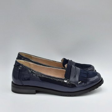 Mocassins Damart marine de seconde main