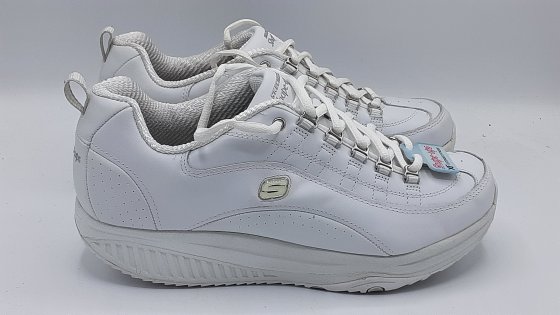 Baskets skechers shape ups blanche